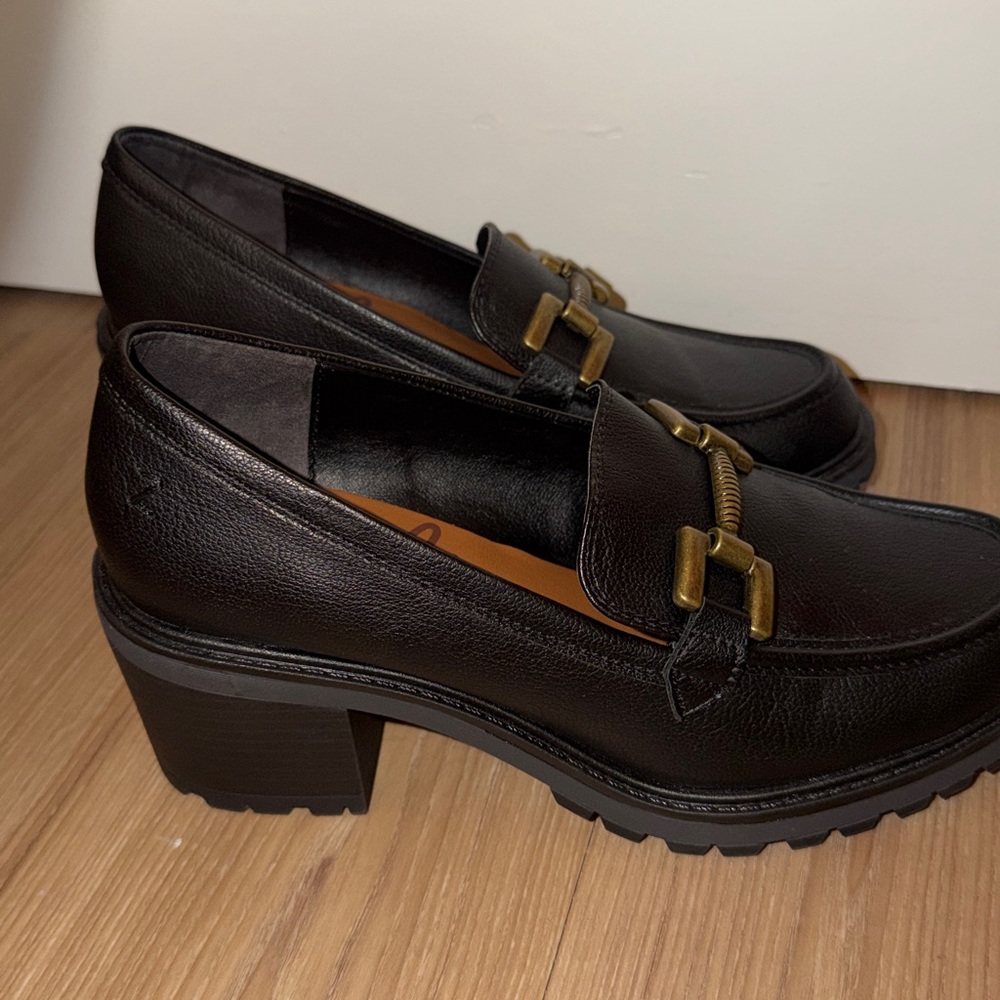 Zodiac Women’s Gemma Block Heel Buckle Loafer